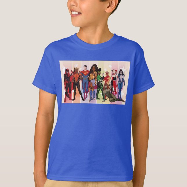 DC Pride Comic Cover 2022 Variant T-Shirt (Front)