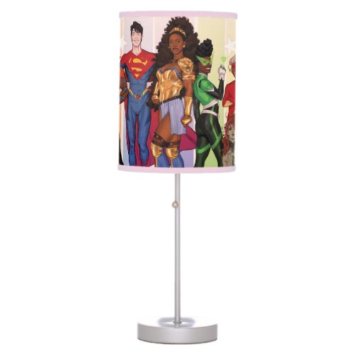 DC Pride Comic Cover 2022 Variant Table Lamp