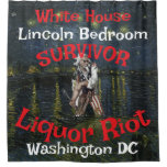 DC Riot Trump Shower Curtain 52 53 54 55 56 57 58 