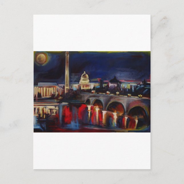 DC Skyline Postcard (Front)