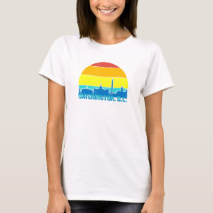 Dc Souvenir 70s 80s Retro Style Visit Washington D T-Shirt