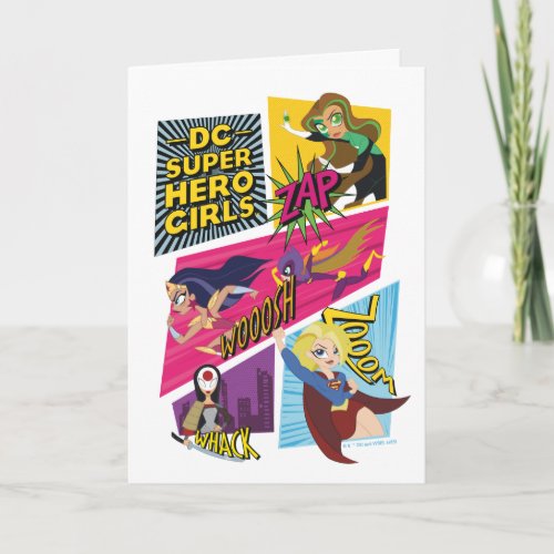 DC Super Hero Girls Action Panels Card
