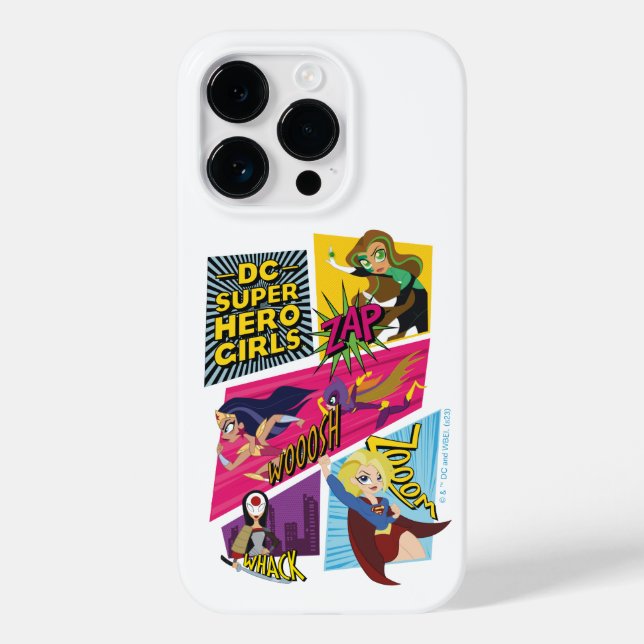 DC Super Hero Girls Action Panels Case-Mate iPhone Case (Back)
