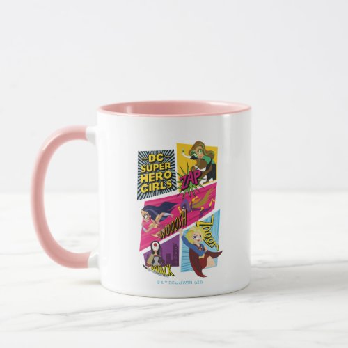 DC Super Hero Girls Action Panels Mug