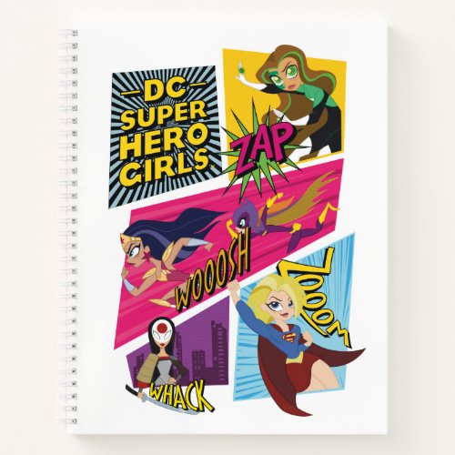 DC Super Hero Girls Action Panels Notebook