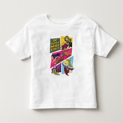 DC Super Hero Girls Action Panels Toddler T_shirt