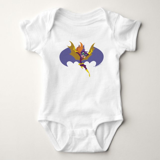 DC Super Hero Girls Batgirl Baby Bodysuit (Front)