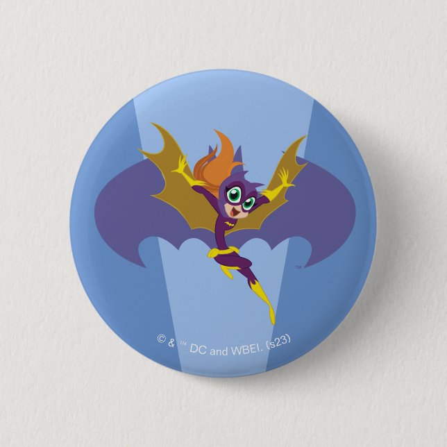 DC Super Hero Girls Batgirl Button (Front)