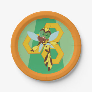 DC Super Hero Girls Bumble Bee Paper Plates