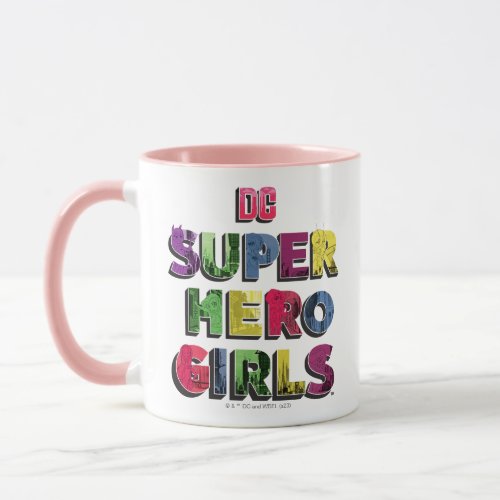 DC Super Hero Girls City Lettering Mug