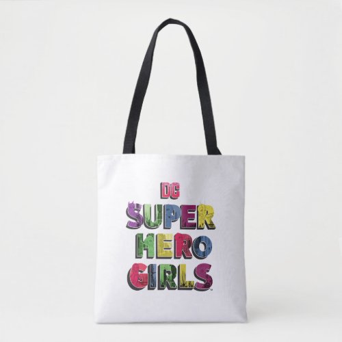 DC Super Hero Girls City Lettering Tote Bag