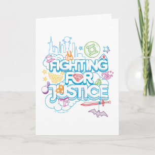 DC Super Hero Girls Fighting For Justice Card