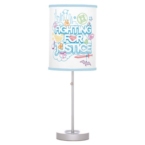 DC Super Hero Girls Fighting For Justice Table Lamp