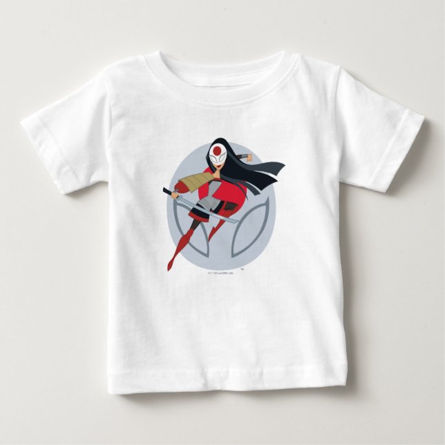 DC Super Hero Girls Katana Baby T-Shirt (Front)