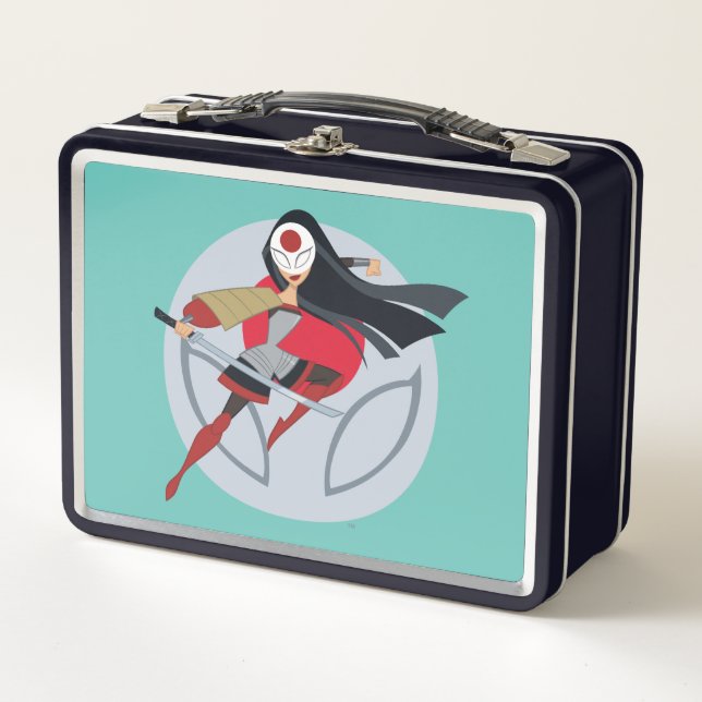 DC Super Hero Girls Katana Metal Lunch Box (Front)