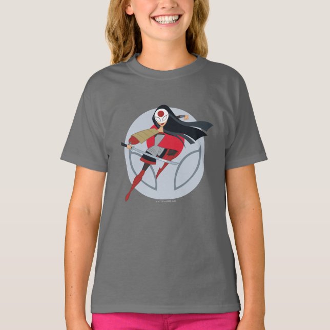 DC Super Hero Girls Katana T-Shirt (Front)