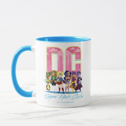 DC Super Hero Girls Lineup Mug