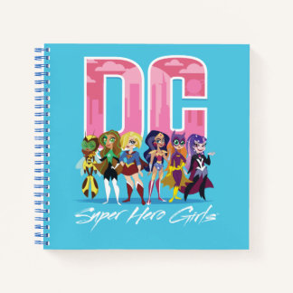 DC Super Hero Girls Lineup Notebook