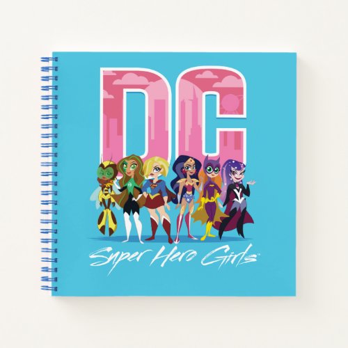 DC Super Hero Girls Lineup Notebook