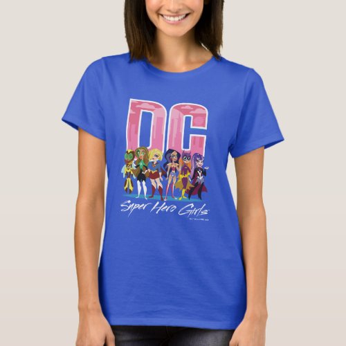 DC Super Hero Girls Lineup T_Shirt