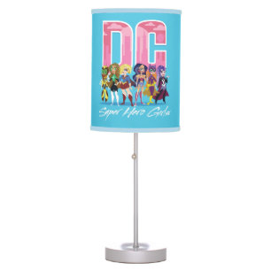 DC Super Hero Girls Lineup Table Lamp