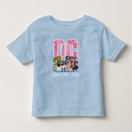 DC Super Hero Girls Lineup Toddler T_shirt