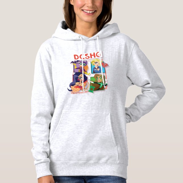 DC Super Hero Girls Quartet Hoodie (Front)