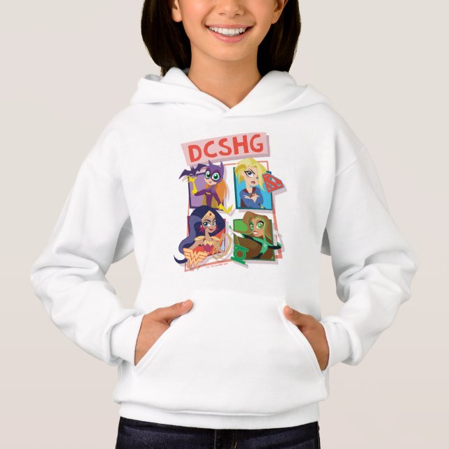 DC Super Hero Girls Quartet Hoodie (Front)