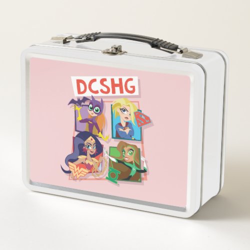 DC Super Hero Girls Quartet Metal Lunch Box