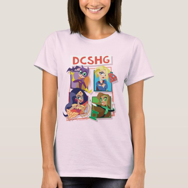 DC Super Hero Girls Quartet T-Shirt (Front)