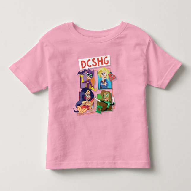 DC Super Hero Girls Quartet Toddler T-shirt (Front)