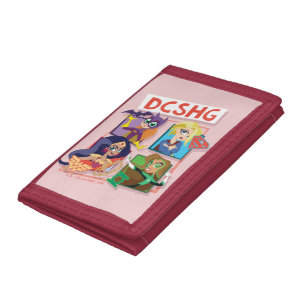 DC Super Hero Girls Quartet Trifold Wallet