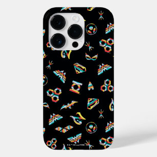 DC Super Hero Girls Rainbow Icon Pattern Case-Mate iPhone 14 Pro Case