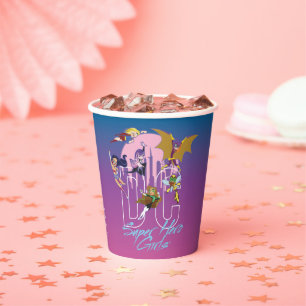 DC Super Hero Girls Skyline Paper Cups