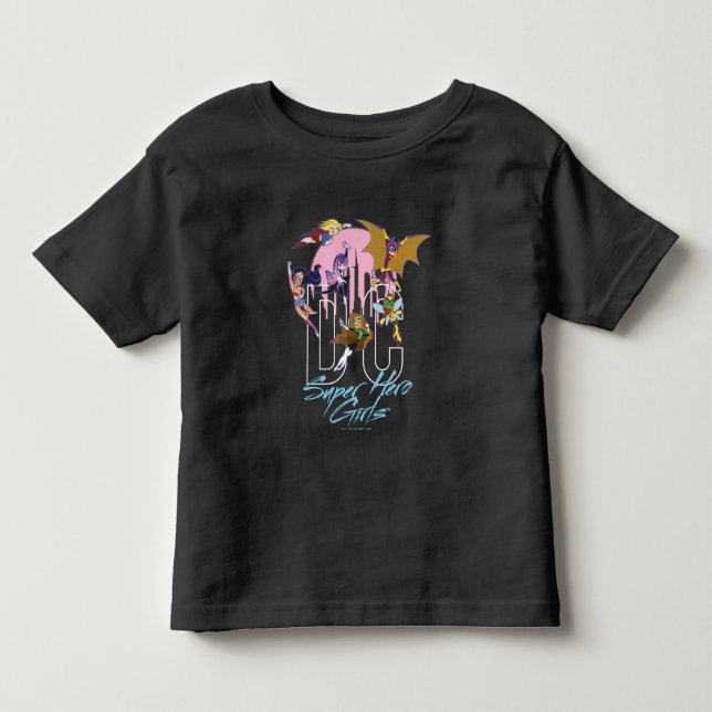 DC Super Hero Girls Skyline Toddler T-shirt (Front)