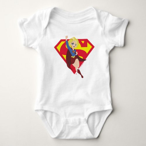 DC Super Hero Girls Supergirl Baby Bodysuit