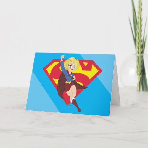 DC Super Hero Girls Supergirl Card