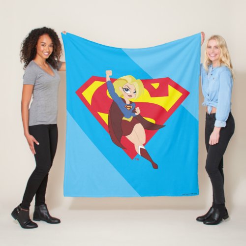 DC Super Hero Girls Supergirl Fleece Blanket