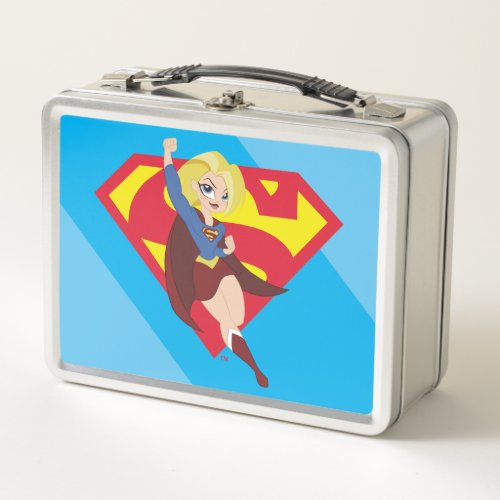 DC Super Hero Girls Supergirl Metal Lunch Box