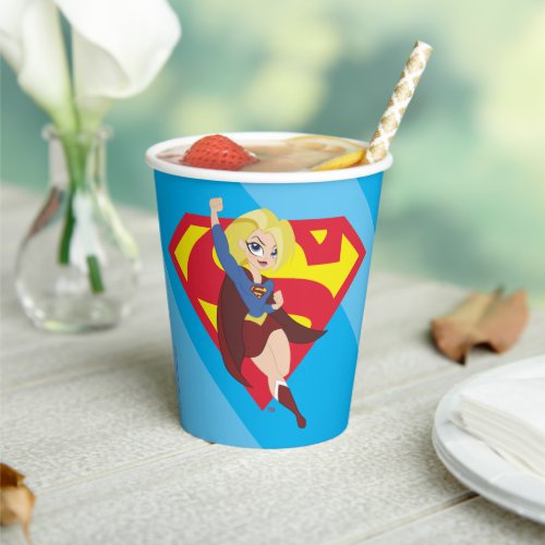 DC Super Hero Girls Supergirl Paper Cups