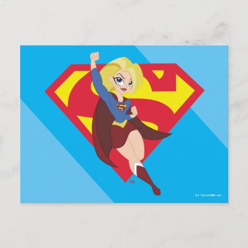 DC Super Hero Girls Supergirl Postcard