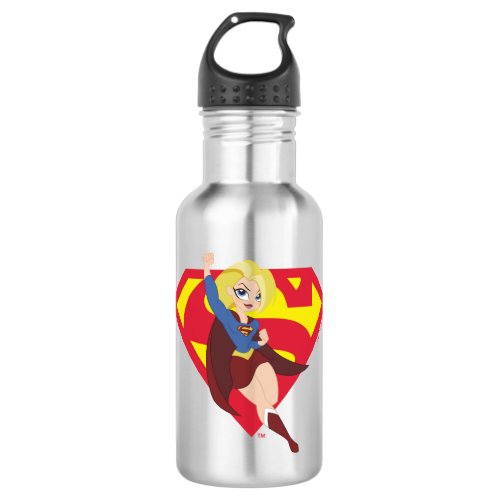 DC Super Hero Girls Supergirl Stainless Steel Water Bottle
