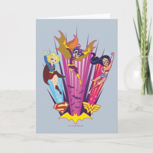 DC Super Hero Girls Trio Card