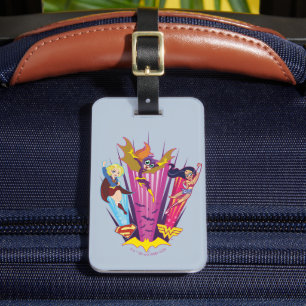 DC Super Hero Girls Trio Luggage Tag