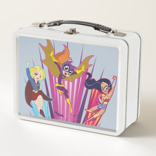 DC Super Hero Girls Trio Metal Lunch Box
