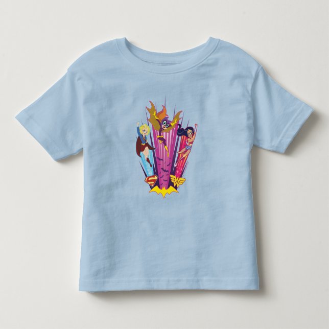DC Super Hero Girls Trio Toddler T-shirt (Front)
