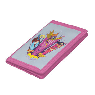 DC Super Hero Girls Trio Trifold Wallet