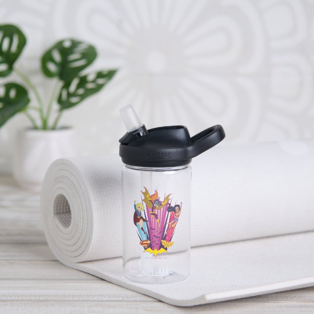 DC Super Hero Girls Trio Water Bottle (Yoga)