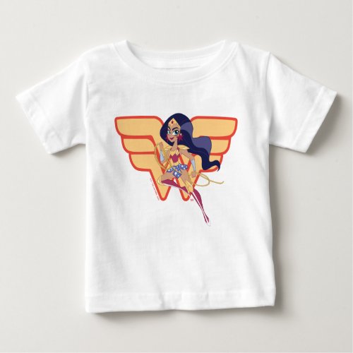 DC Super Hero Girls Wonder Woman Baby T_Shirt
