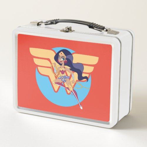 DC Super Hero Girls Wonder Woman Metal Lunch Box